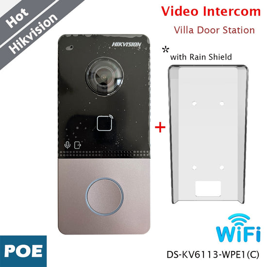 HIKVISION WiFi Video Intercom Villa Door Station DS-KV6113-WPE1(C)-0